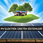 PV Elektrik Üretim Sistemleri